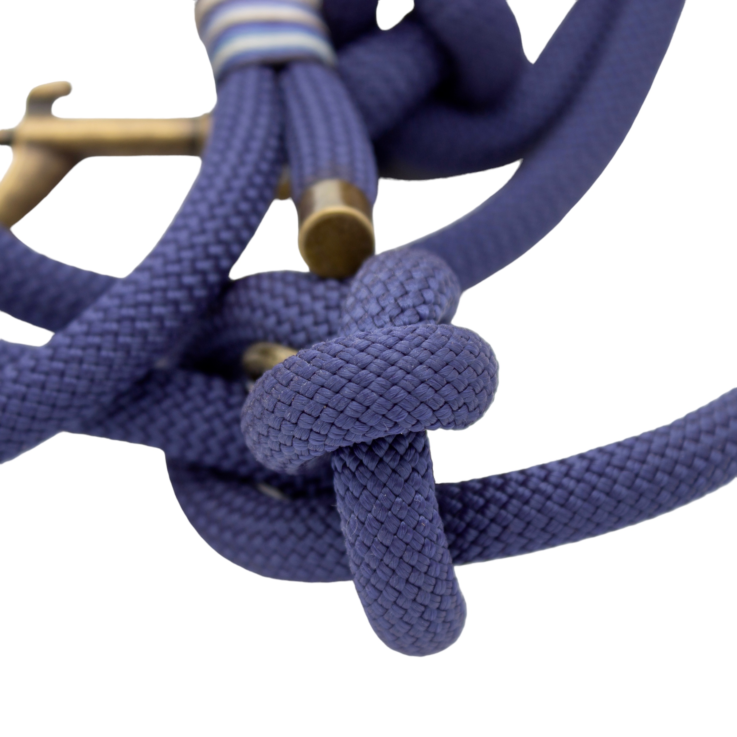 Hundeleine aus Tau - Marineblau - Hundeleine aus Tau 3-fach verstellbar - 2,0 m