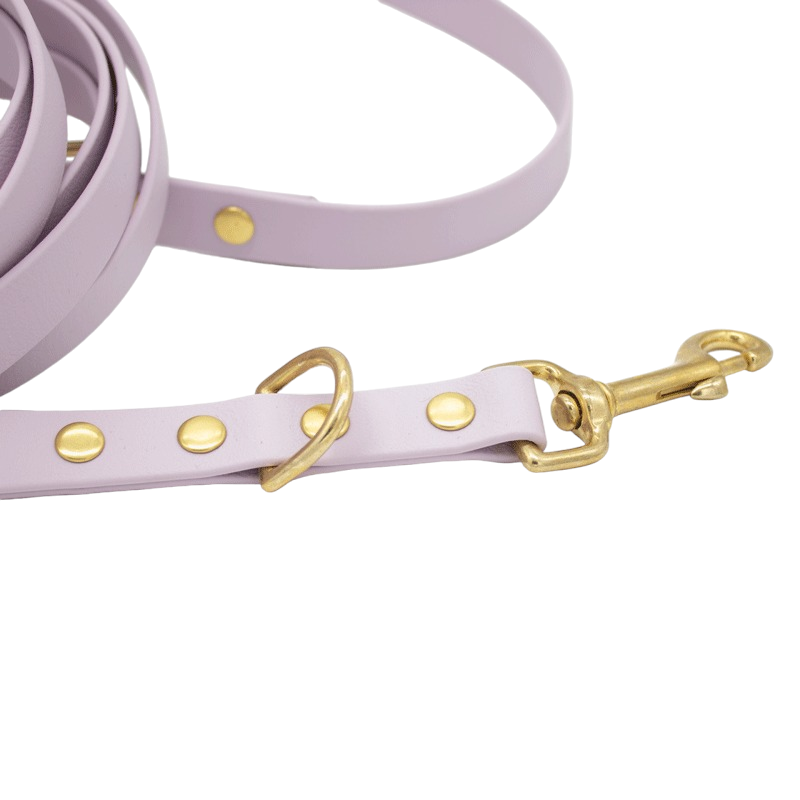 Hundeleine aus Bio Thane verstellbar - Pastel Lila - 3,7m